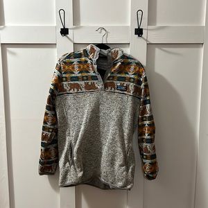 Simply Southern Jeep detail fleece pullover